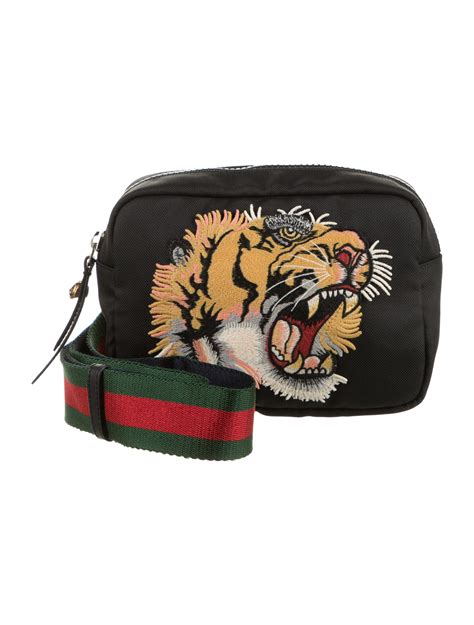 tiger print gucci bag|Gucci tiger messenger bag.